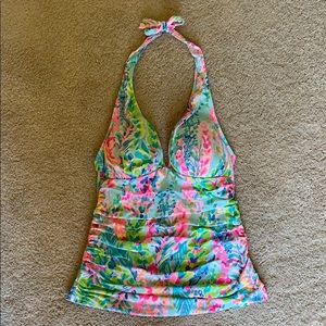 Lilly Pulitzer Catch the Wave Tankini top
